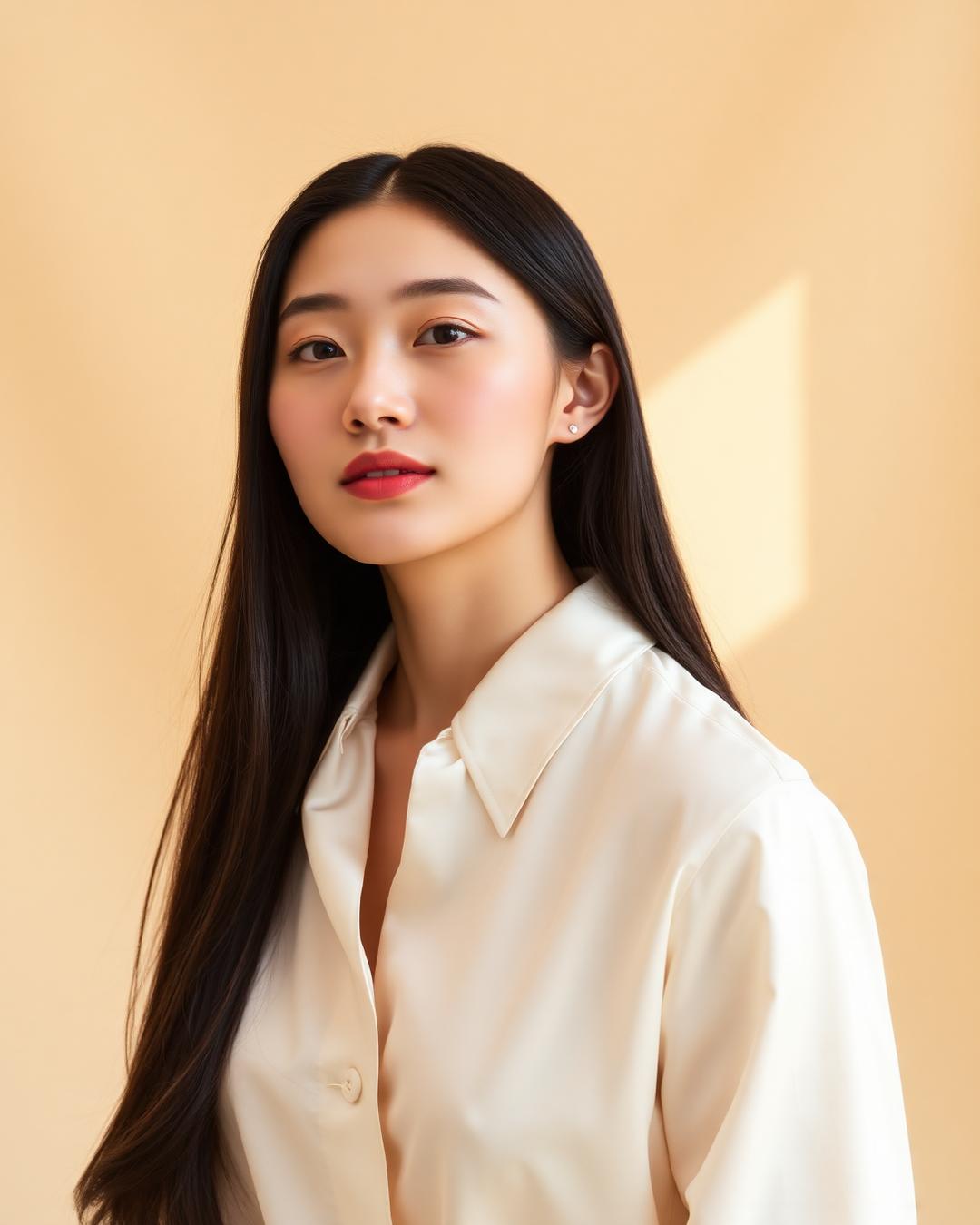 Editorial beauty portrait
